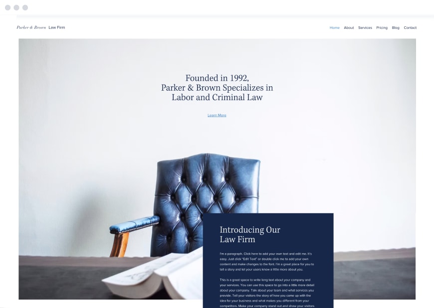 Example 9 of most popular website design in desktop and mobile.
