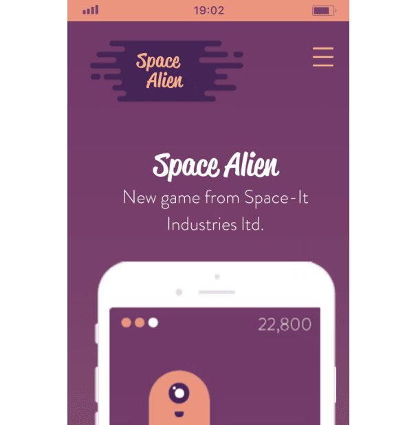 Example 5 of most popular website design in desktop and mobile.